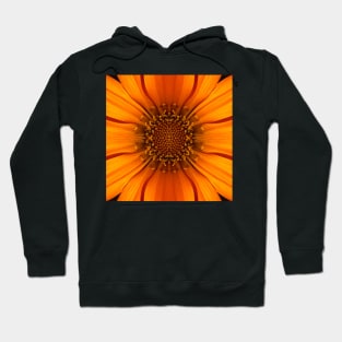 Refreshing ORANGE FLORAL FANTASY Number ONE Hoodie